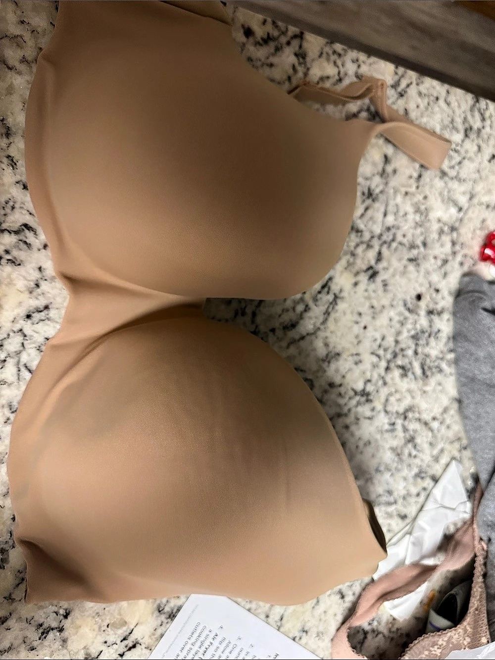 AmbrieIIe Lightly Lined Balconette Brown 42DD Like New